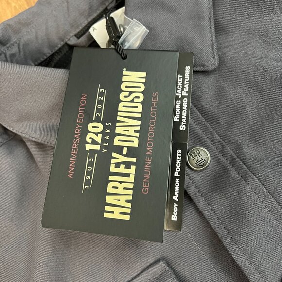 NEW Men's 120th Anniversary Operative Riding Shirt Jacket - Blackened Pearl Sz M - Picture 6 of 13